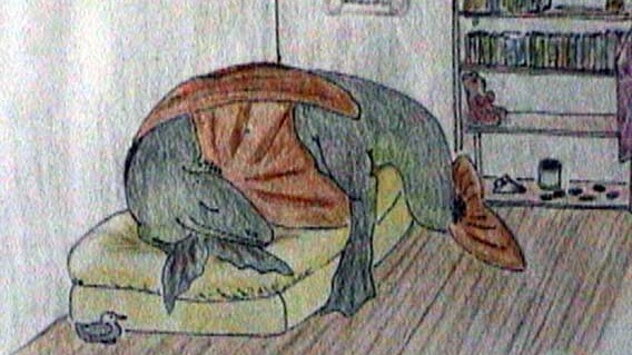 Wisp Lizard Napping